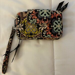 Vera Bradley Multicolor Floral Wristlet